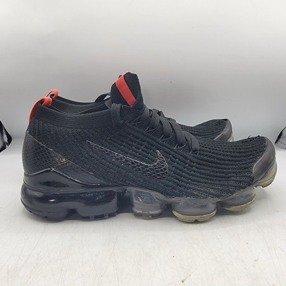 Nike Air VaporMax 3 Mens 7.5 Black Sneaker Shoes Athletic Outdoors AJ6900-023 main image 8